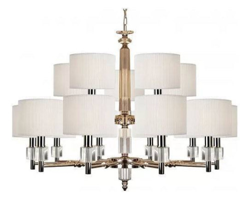 Подвесная люстра iLamp Alexa P2404-10+5 Nickel