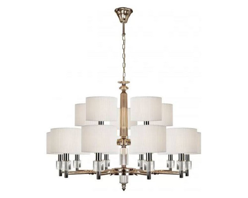 Подвесная люстра iLamp Alexa P2404-10+5 Nickel