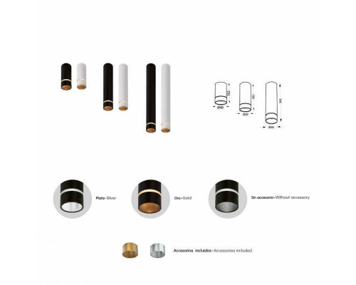 Накладной светильник Mantra Split 8880