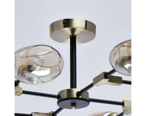 Люстра на штанге DeMarkt Гамбург 8х60Вт E27 605012208