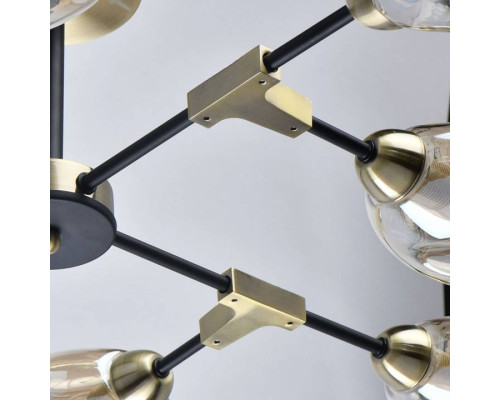 Люстра на штанге DeMarkt Гамбург 8х60Вт E27 605012208