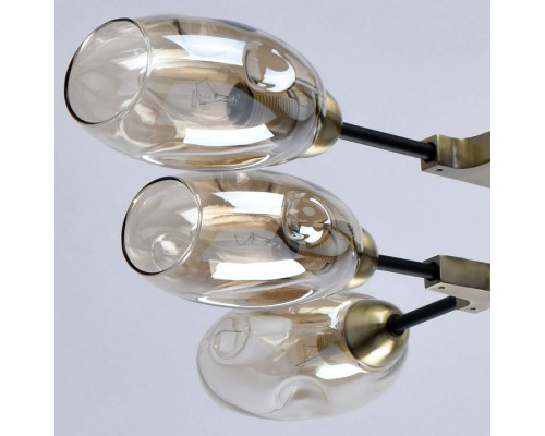 Люстра на штанге DeMarkt Гамбург 8х60Вт E27 605012208