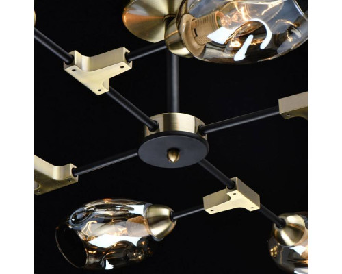 Люстра на штанге DeMarkt Гамбург 8х60Вт E27 605012208