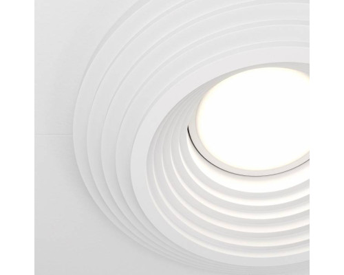 Встраиваемый светильник Maytoni Gyps Modern DL004-1-01-W-1