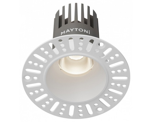 Встраиваемый светильник Maytoni Technical Dip DL124-10W-4K-TRS-W