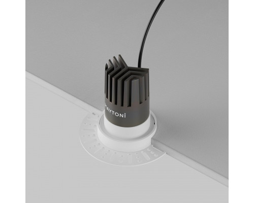 Встраиваемый светильник Maytoni Technical Dip DL124-10W-4K-TRS-W