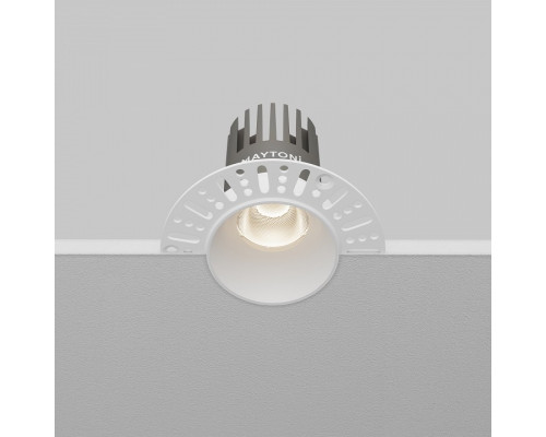 Встраиваемый светильник Maytoni Technical Dip DL124-10W-4K-TRS-W