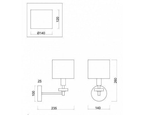 Бра Freya Tiana FR5015WL-01G