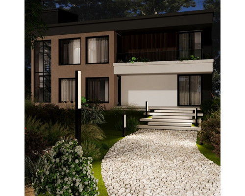 Наземный высокий светильник Maytoni Blitz O470FL-L40GF3K