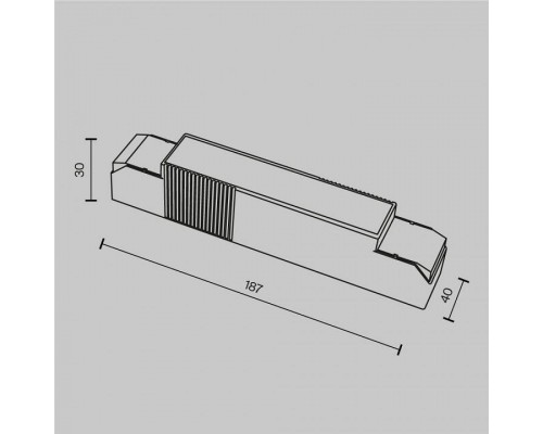 Блок питания Maytoni  PSL-TR40-950-1200mA