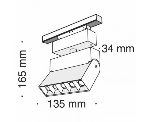 Светильник на штанге Maytoni Points TR015-2-10W3K-B