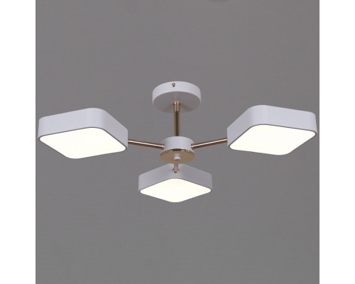 Люстра на штанге De Markt 03360-0.3-03 3 лампы белый золото 03360-0.3-03 WH+FGD