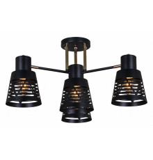 Потолочная люстра 06074-3.3-04 BK+FG