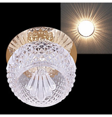 Встраиваемый светильник 08147-9.0-001H G9 GD+WT