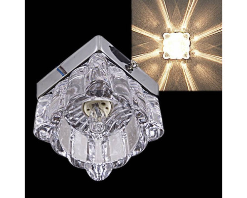 Встраиваемый светильник Reluce 17944 17944-9.5-001HB(with base) G9 CR