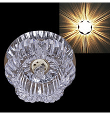 Встраиваемый светильник 18301-9.0-001G G9 CR