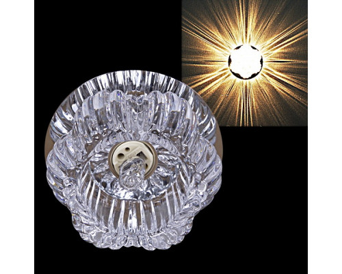 Встраиваемый светильник 18301-9.0-001G G9 CR