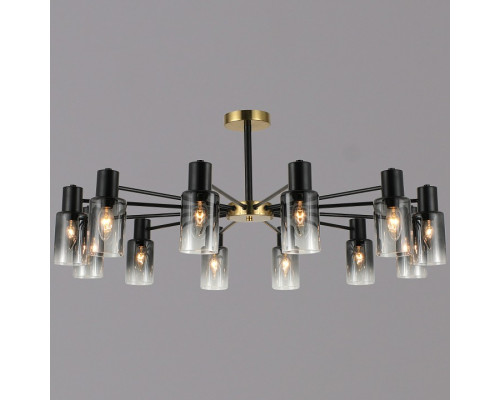 Люстра на штанге De Markt Сити 12x40 Вт E14 74677-0.3-12