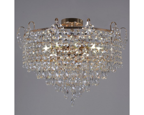 Люстра на штанге De Markt Сити 8xG9 золото 90192-0.3-08 FGD