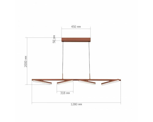 Подвесной светильник ST-Luce EUCLIDICS SL1018.603.04