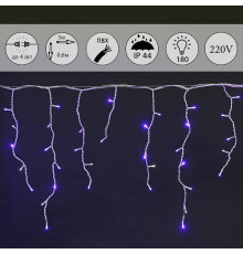 Бахрома световая Sneha  A-056R BL/WT FLASH