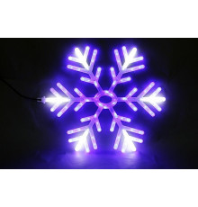 Снежинка световая Sneha  A-066 B/W