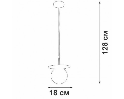 Подвесной светильник Vitaluce V29880 V29880-8/1S