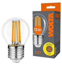 Лампа светодиодная Wolta  WF-G45-12W3KE27