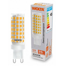 Лампа светодиодная Wolta  G9 9Вт 4000K WSTD-JCD-9W4KG9-C