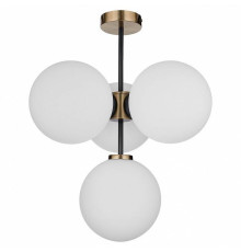 Люстра на штанге 33 идеи S32WH CHN800S.04.17ABL.ASB-S32WH