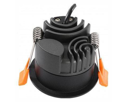 Встраиваемый светильник iLedex Technical Mars 107-7W-D64-3000K-24DG-BK