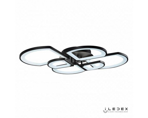 Потолочная люстра iLedex River черная 6882/6 BK