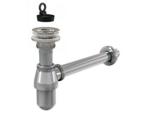 Сифон для раковины AlcaPlast A437, хром