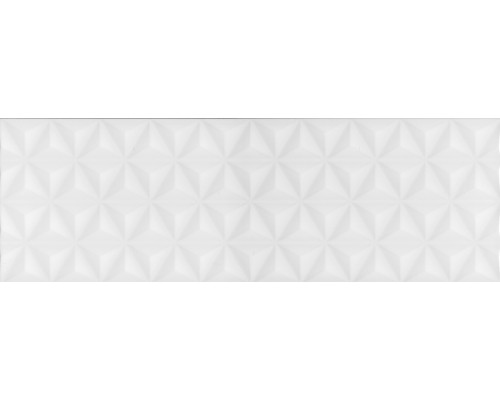Диагональ белый структура обрезной 12119R 25х75