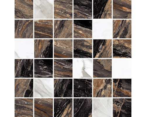 Disco Мозаика микс коричневый 29,7х29,7