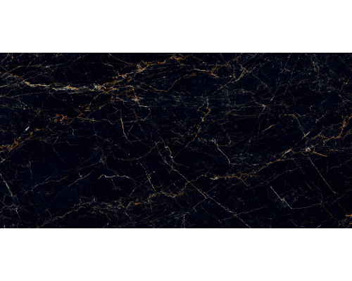 Nirvana Black Керамогранит черный 60х120 Полированный