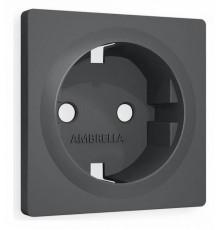 Накладка для розетки с заземлением Ambrella Volt Quant AP9060