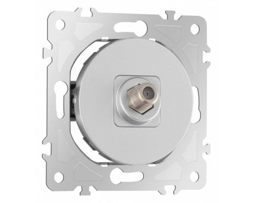 ТВ-розетка без рамки Arte Milano am-202 202.42-1.silver