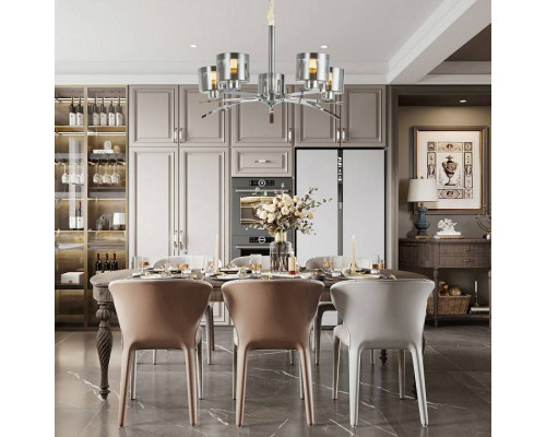 Подвесная люстра Arte Milano Neapolis 278207/5 Ni