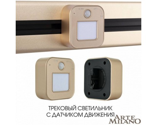 Накладной светильник Arte Milano Am-track-sockets 380022TLS/LWS Gold