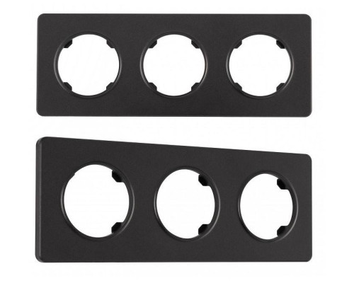 Рамка на 3 поста Arte Milano am-502.15 502.15-3.black