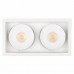 Встраиваемый светильник Arlight CL-SIMPLE-S148x80-2x9W Warm3000 (WH, 45 deg) 026876