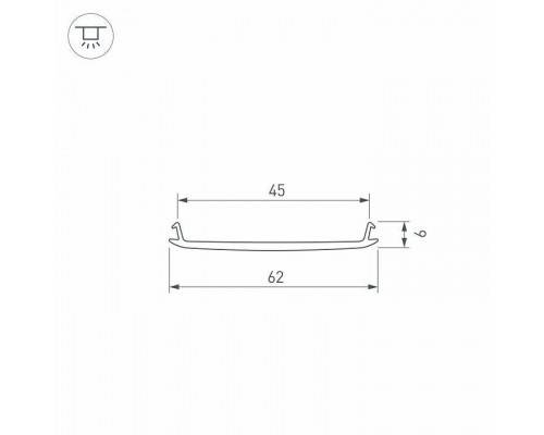 Рассеиватель Arlight STRETCH 040822