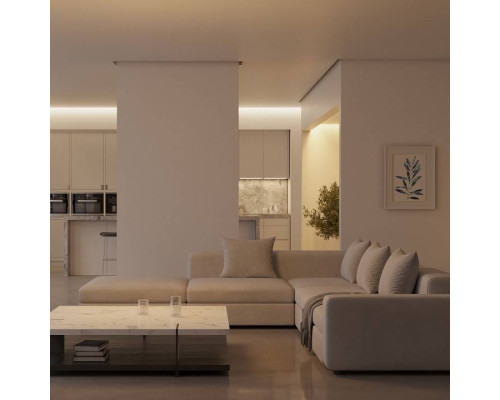 Профиль для установки натяжных потолков с теневым зазором Arlight СEIL 052228