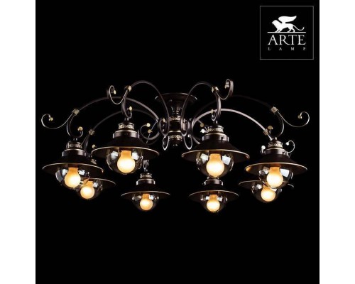 Потолочная люстра Arte Lamp Grazioso A4577PL-8CK