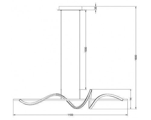 Подвесной светильник Arte Lamp Twisted A4587SP-30BK