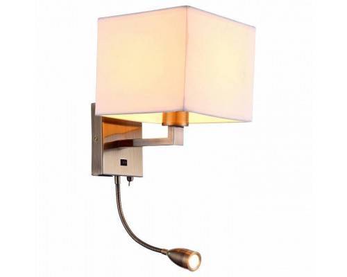 Бра с подсветкой Arte Lamp Hall A9249AP-2AB