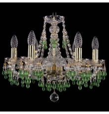 Подвесная люстра Bohemia Ivele Crystal 1410 1410/6/160/G/V5001