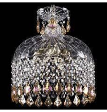Светильник на штанге Bohemia Ivele Crystal 14781/25 G Leafs K777