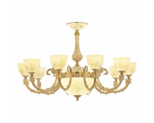 Подвесная люстра Bohemia Ivele Crystal 7109 71109P/10/300 GW P1 U Pair